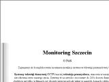 monitoring szczecin