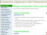 Banki.netinfos.pl - Zestawienie najlepszych ofert finansowych 