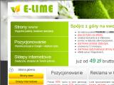 E-LIME - tanie strony internetowe
